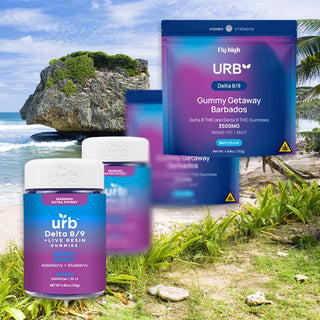 D8 Rhc Gummies Gummy Getaway Barbados: D8/D9 Live Resin (3,500 MG) | URB