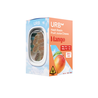 Hash Rosin Fruit Chews: Solventless THC Chews (600mg)