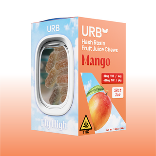 Hash Rosin THC Fruit Chews (600mg Total)