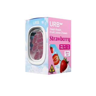 Hash Rosin Fruit Chews: Solventless THC Chews (600mg)