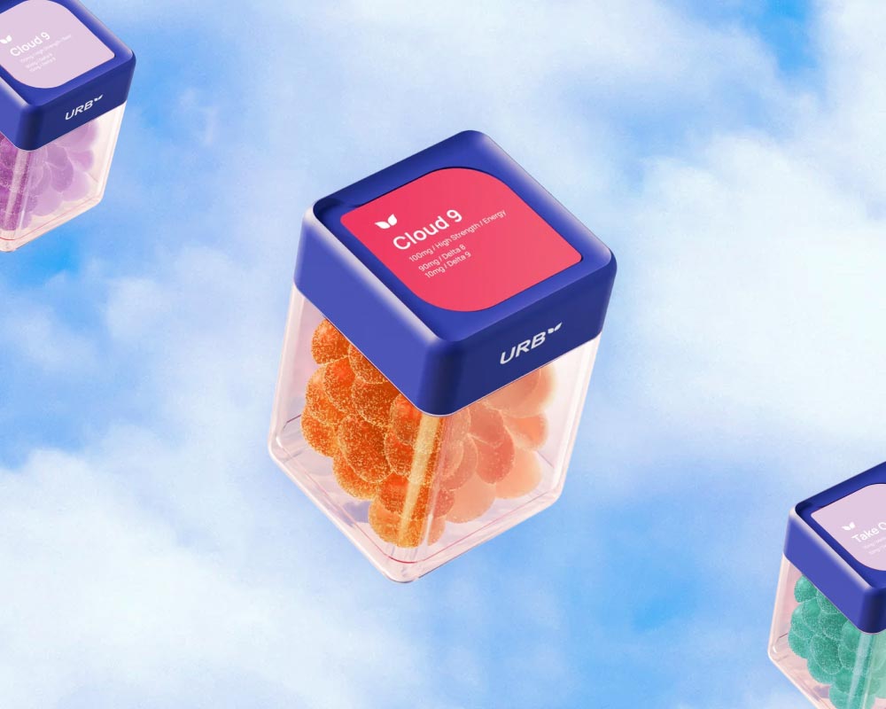 Urb Cloud 9 Sativa Strain Gummies