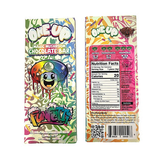 One Up Amanita Magic Mushroom Chocolate Bar