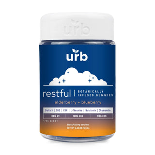 Restful Botanically Infused Gummies 1875MG