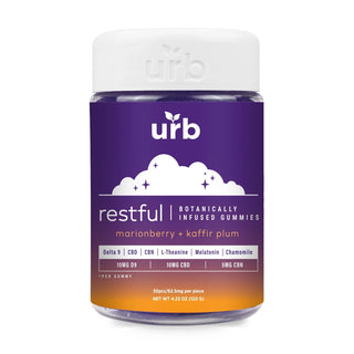 Restful Botanically Infused Gummies 1875MG