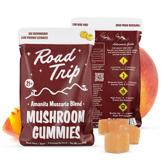 Road Trip Amanita Muscaria Magic Mushroom Gummies