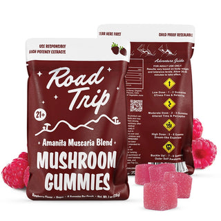 Road Trip Amanita Muscaria Magic Mushroom Gummies