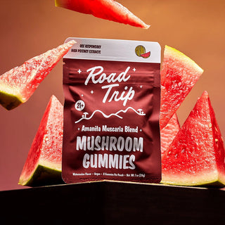 Road Trip Amanita Muscaria Magic Mushroom Gummies