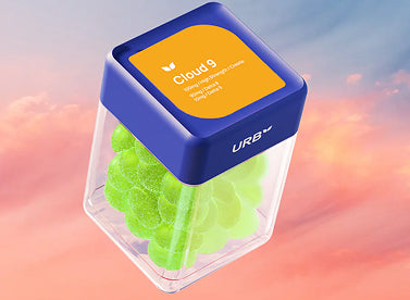 URB Cloud 9 Skybites container on cloud background
