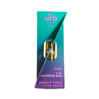 D9 THCO Cartridge 2.2ML - L.A. Wedding Pop | Urb
