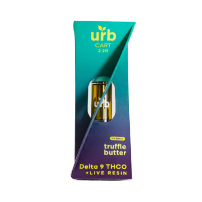 D9 THCO Cartridge 2.2ML - Truffle Butter | Urb