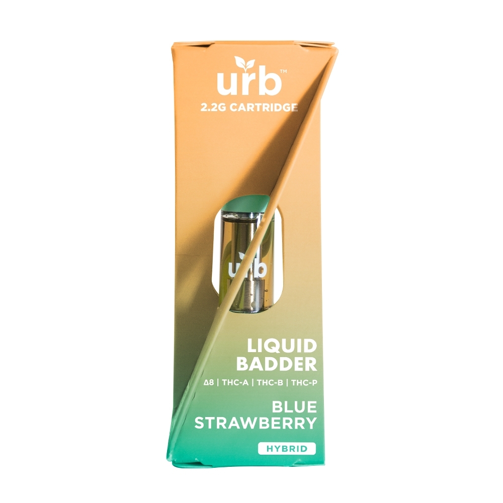 Liquid Badder Cartridge 2.2ML - Blue Strawberry | Urb