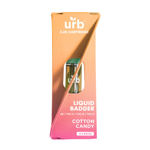 Liquid Badder Cartridge 2.2ML - Cotton Candy | Urb