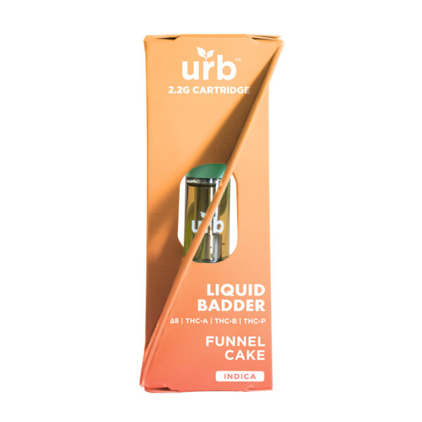 Liquid Badder Cartridge 2.2ML - Funnel Cake | Urb