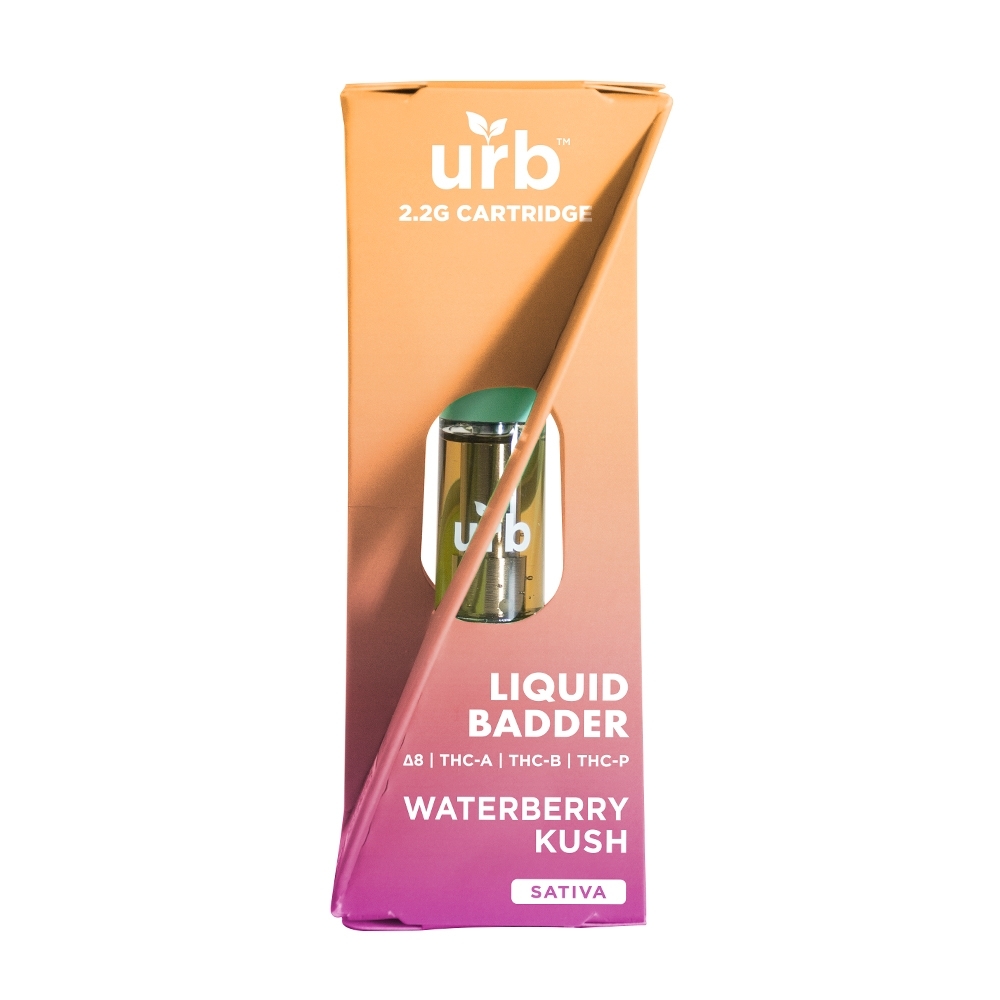 Liquid Badder Cartridge 2.2ML - Waterberry Kush | Urb