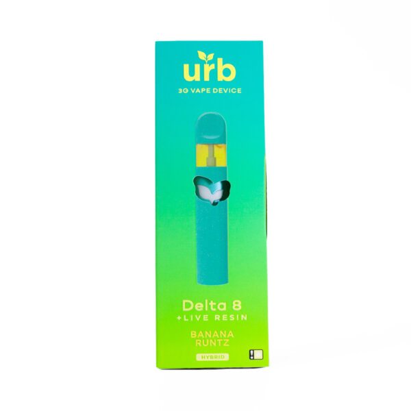 D8 THC Disposable 3ML - Banana Runtz | Urb