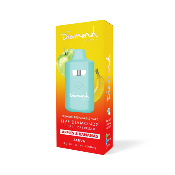 Diamond Supply Co. Disposable 4ML - Apples and Bananas | Urb