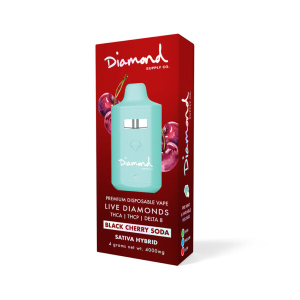 Diamond Supply Co. Disposable 4ML - Black Cherry Soda | Urb