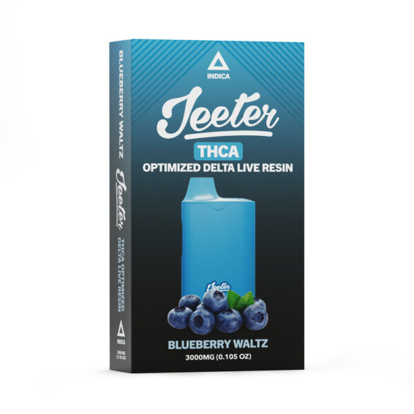 Jeeter Optimized Live Resin Disposable 3ML - Blueberry Waltz | Urb