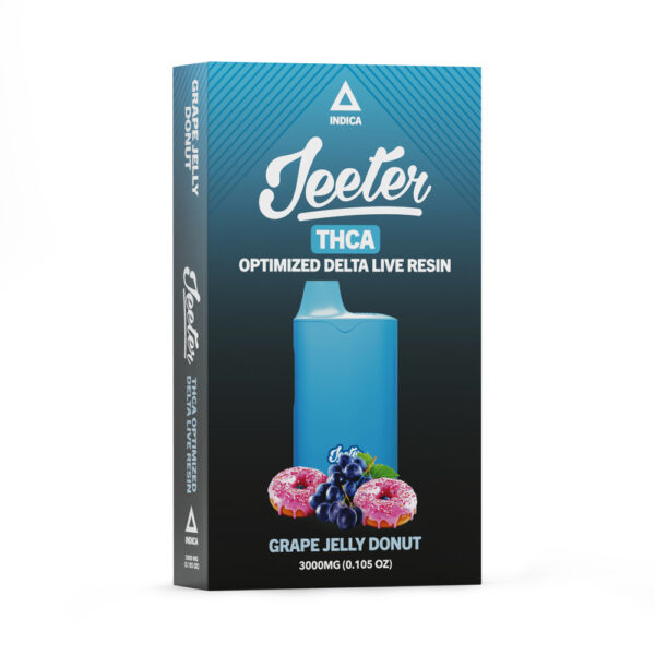 Jeeter Optimized Live Resin Disposable 3ML - Grape Jelly Donut | Urb
