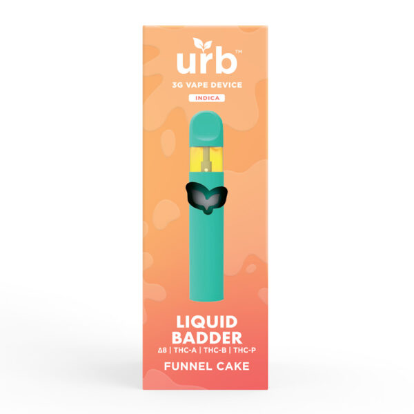 Liquid Badder Disposable 3ML - Funnel Cake | Urb
