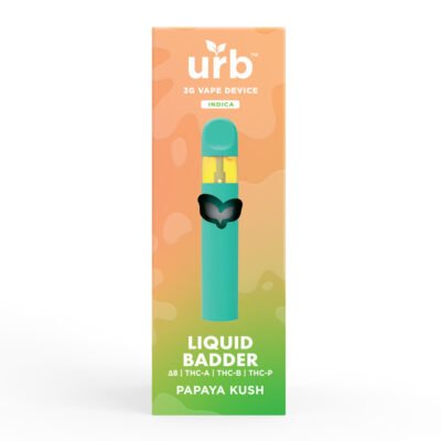 Liquid Badder Disposable 3ML - Papaya Kush | Urb
