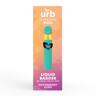 Liquid Badder Disposable 3ML - Waterberry Kush | Urb