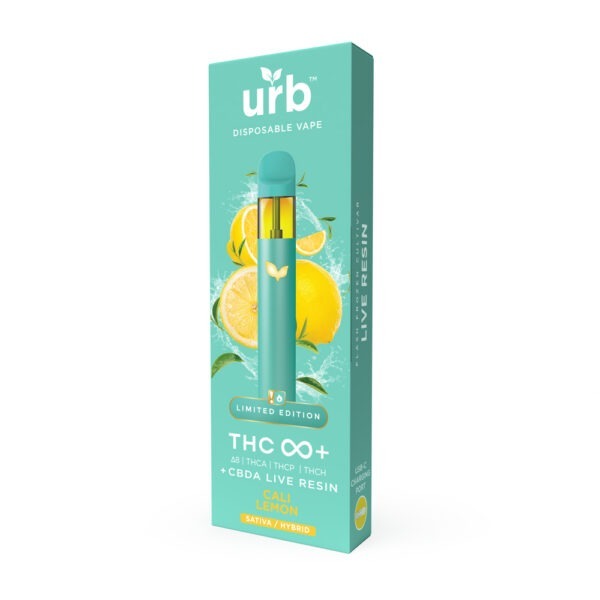 THC Infinity+ Disposable 3ML - Cali Lemon | Urb