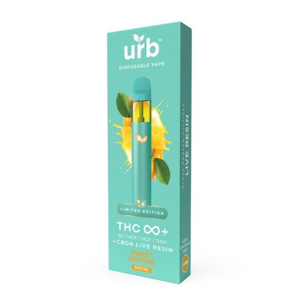 THC Infinity+ Disposable 3ML - Sweet Orange | Urb