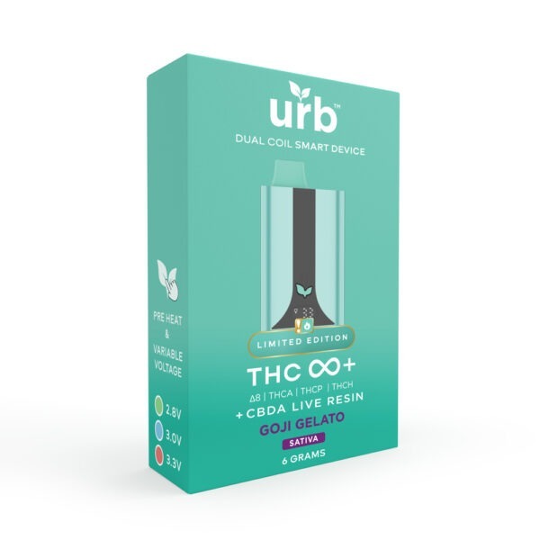 THC Infinity+ Disposable 6ML - Goji Gelato | Urb