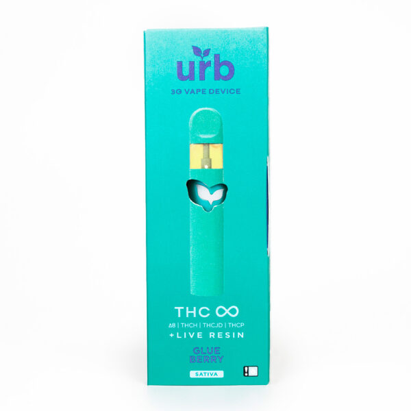 THC Infinity Disposable 3ML - Glue Berry | Urb