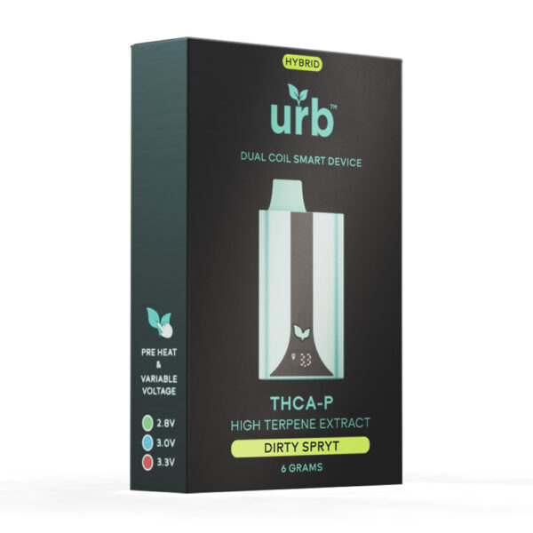 Urb Smart Device THCA-P Disposable 6ML - Dirty Spryt | Urb