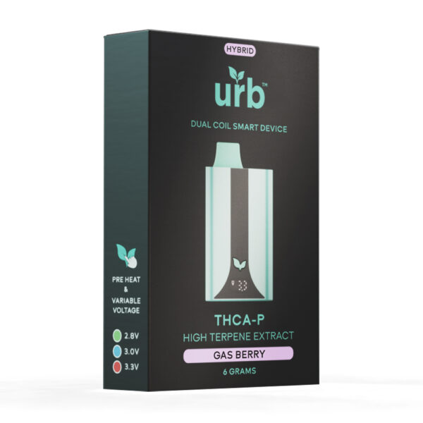 Urb Smart Device THCA-P Disposable 6ML - Gas Berry | Urb