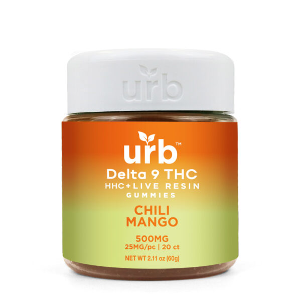D9/HHC Gummies 500MG - Chili Mango | Urb