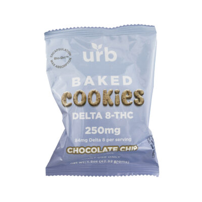 D8 Baked Cookies 250MG - Chocolate Chip | Urb