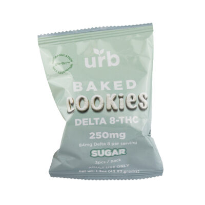 D8 Baked Cookies 250MG - Sugar | Urb