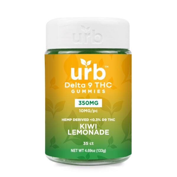 D9 THC Gummies 350MG - Kiwi Lemonade | Urb