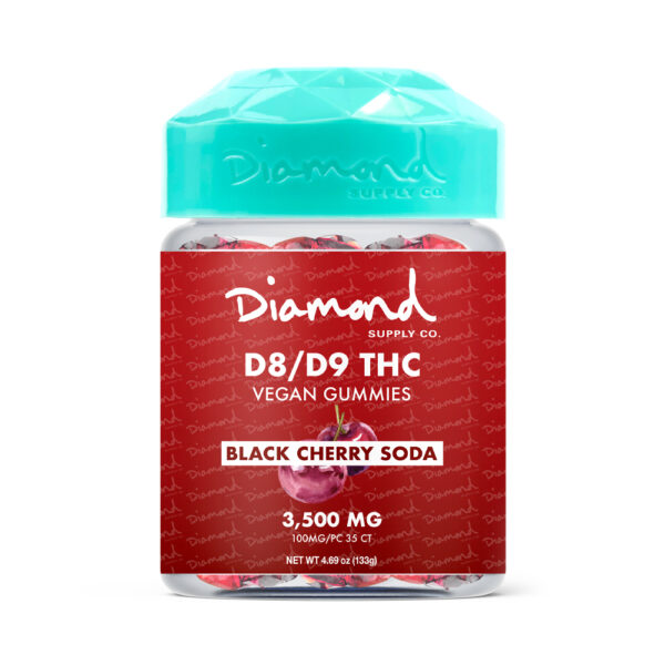 Diamond Supply Co. Gummies 3500MG - Black Cherry Soda | Urb