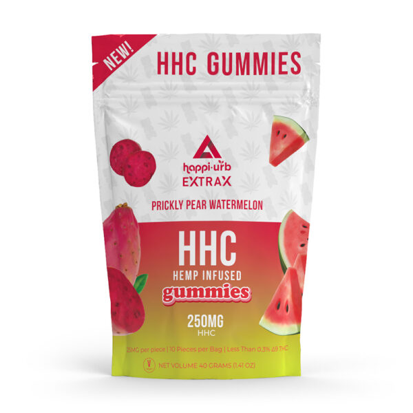 HHC Gummies - Prickly Pear Watermelon | Urb
