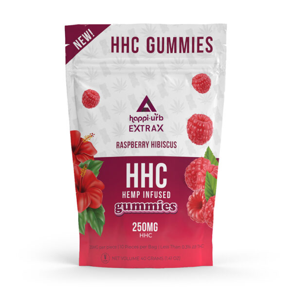 HHC Gummies - Raspberry Hibiscus | Urb