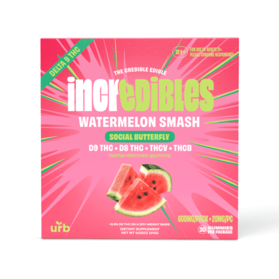 incredibles 20mg Watermelon Smash Gummies | Urb