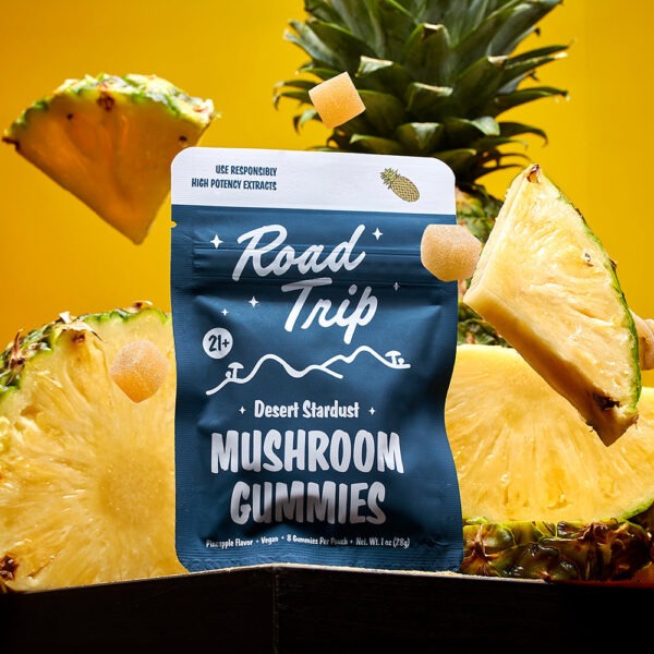 Road Trip Desert Stardust Mushroom Gummies - Pineapple | Urb