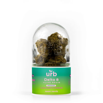 D8 THC Indoor Caviar Flower - Neon Nerdz | Urb